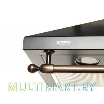 Вытяжка ZorG Technology Allegro B 750 60 (черный + рейлинг бронза) картинка 5